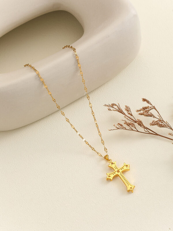 Colorful Zircon Cross Necklace Collection-Blind Bag