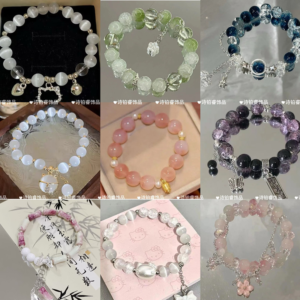 Handcrafted Chinese-Style Glass Bead Bracelet - Surprise Blind Bag