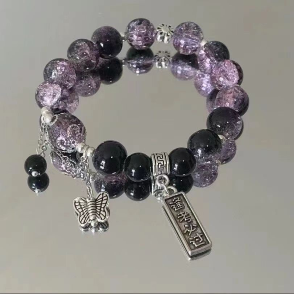 Handcrafted Chinese-Style Glass Bead Bracelet - Surprise Blind Bag