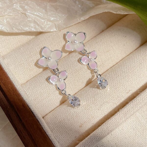 Dreamy Blossom & Tassel Dangle Earring Collection | 925 Sterling Silver Posts