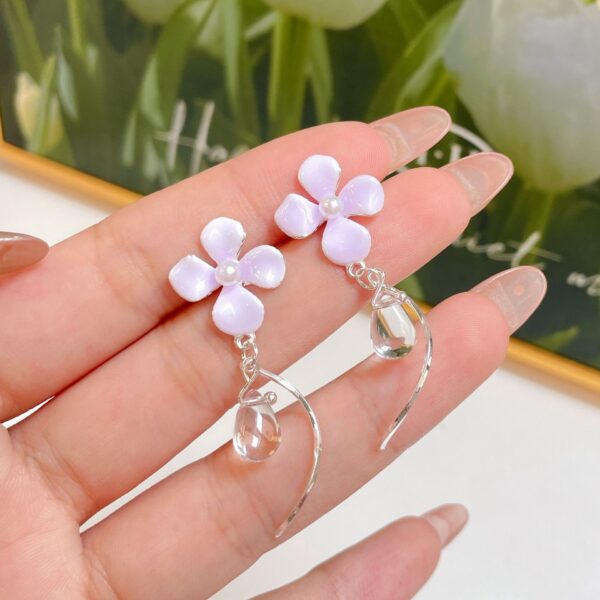 Dreamy Blossom & Tassel Dangle Earring Collection | 925 Sterling Silver Posts