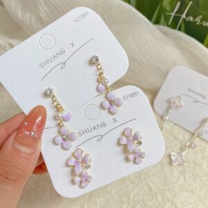 Dreamy Blossom & Tassel Dangle Earring Collection | 925 Sterling Silver Posts